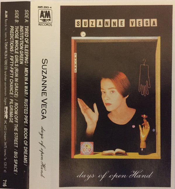Suzanne Vega : Days Of Open Hand (Cass, Album)