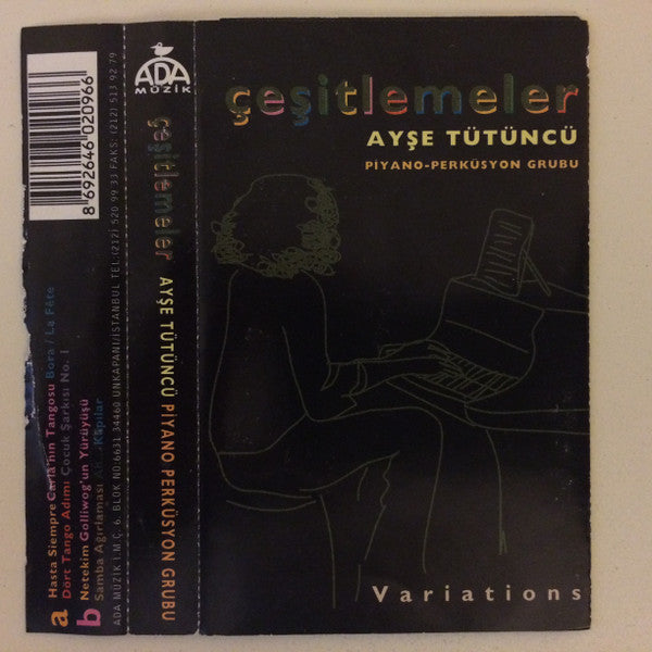 Ayşe Tütüncü Piyano-Perküsyon Grubu : Çeşitlemeler (Cass, Album)