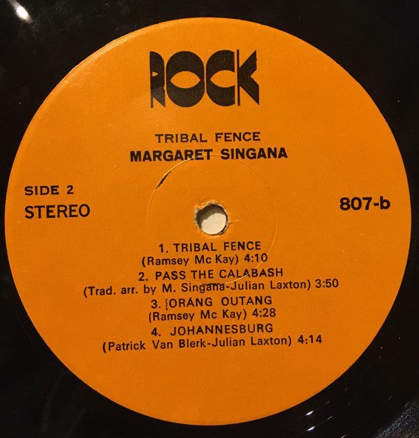 Margaret Singana : Tribal Fence (LP, Album)