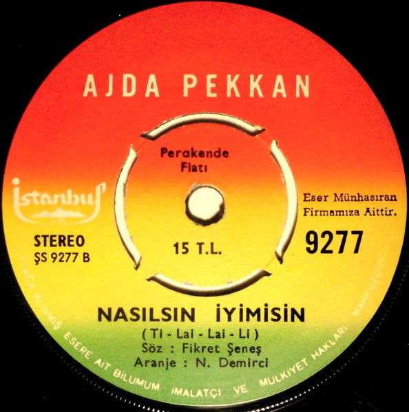 Ajda Pekkan : İnanmam / Nasılsın, İyi Misin? (7", Single)