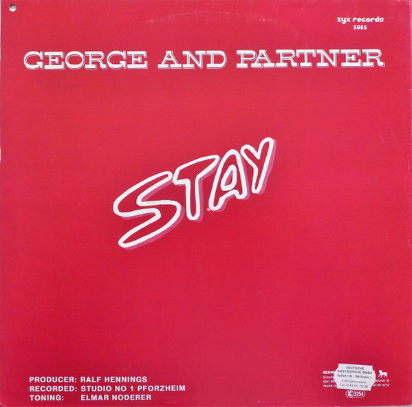George And Partner : Stay (12")