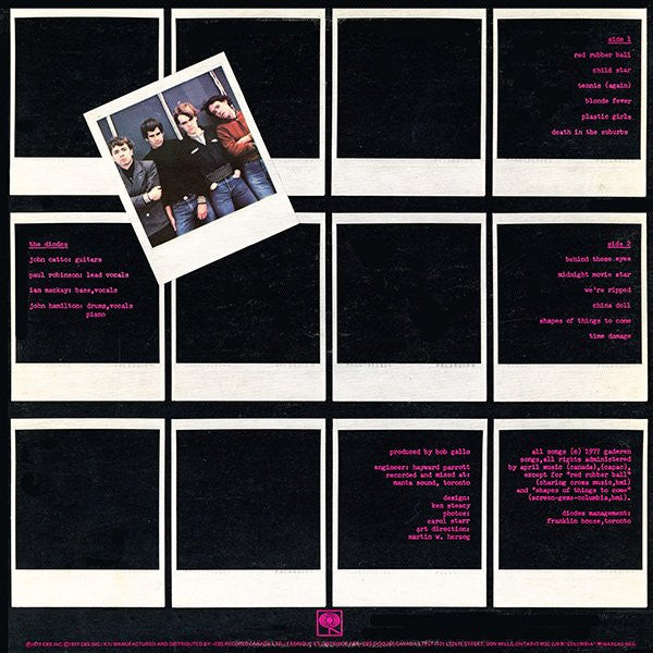 The Diodes : The Diodes (LP, Album)