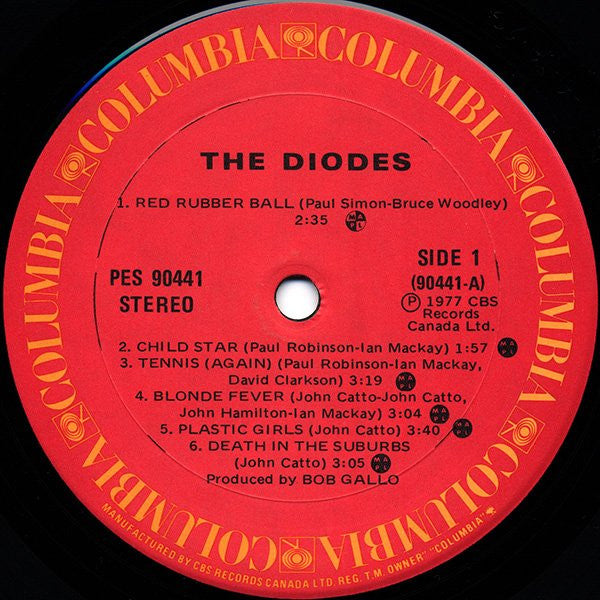 The Diodes : The Diodes (LP, Album)