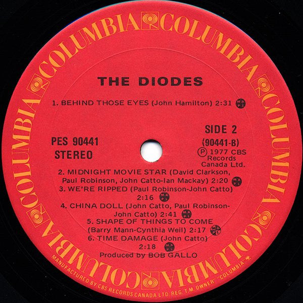 The Diodes : The Diodes (LP, Album)