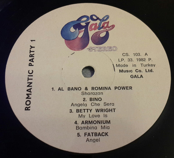 Various : Romantic Party 1 (LP, Comp)