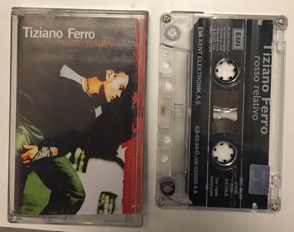 Tiziano Ferro : Rosso Relativo (Cass, Album)