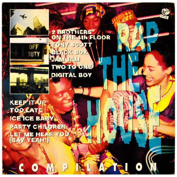 Various : Rap The House Compilation (LP, Comp)
