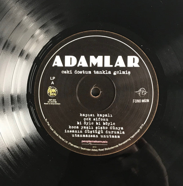 Adamlar : Eski Dostum Tankla Gelmiş (LP, Album)