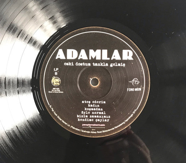 Adamlar : Eski Dostum Tankla Gelmiş (LP, Album)