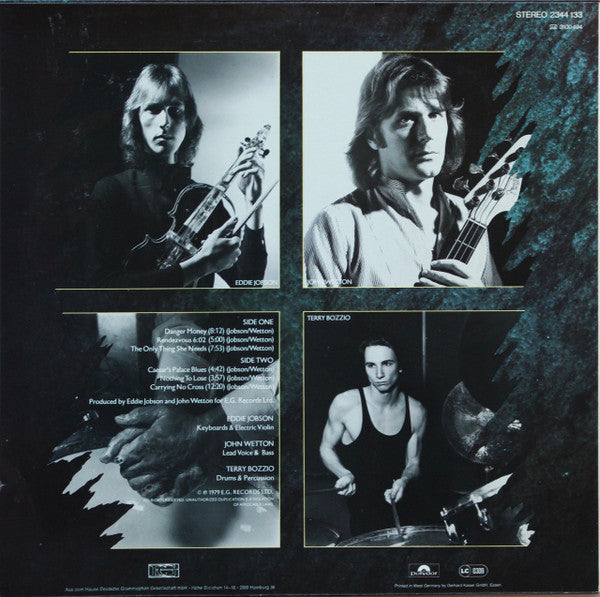 UK (3) : Danger Money (LP, Album)