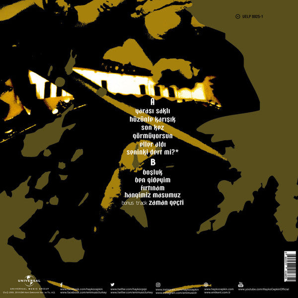 Hayko Cepkin : Sakin Olmam Lazım (LP, Album, RE)