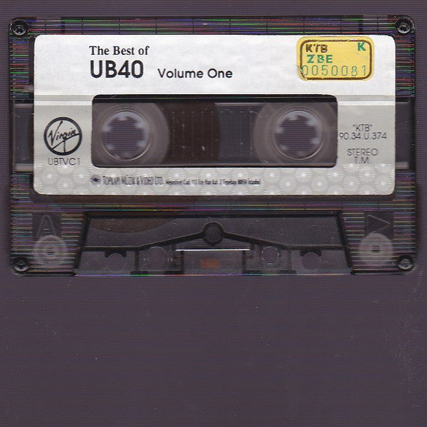 UB40 : The Best Of UB40 - Volume 1 (Cass, Comp, RE)