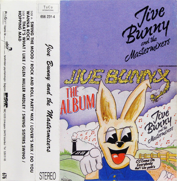 Jive Bunny And The Mastermixers : The Album (Cass, Album)
