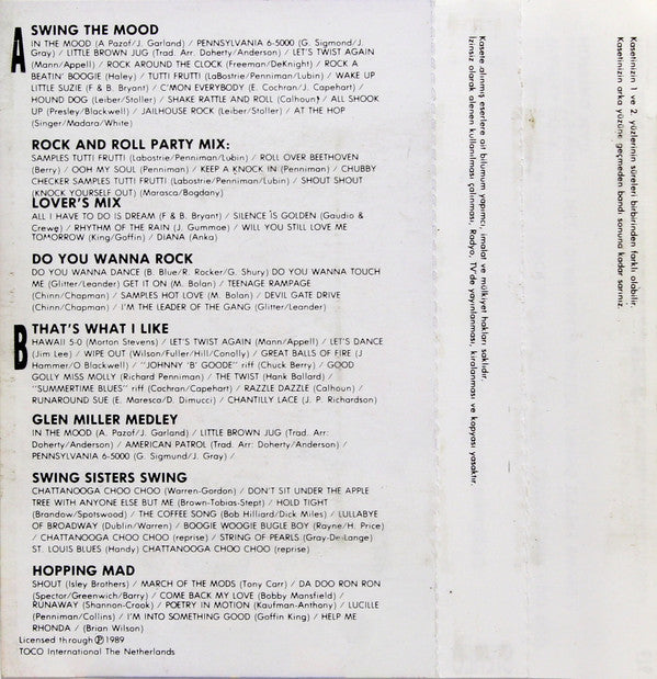 Jive Bunny And The Mastermixers : The Album (Cass, Album)