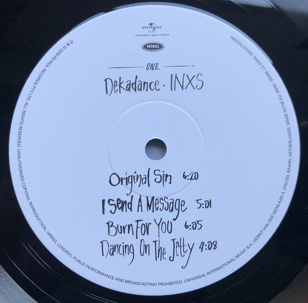 INXS : Dekadance (LP, Album, Ltd, RE, 180)
