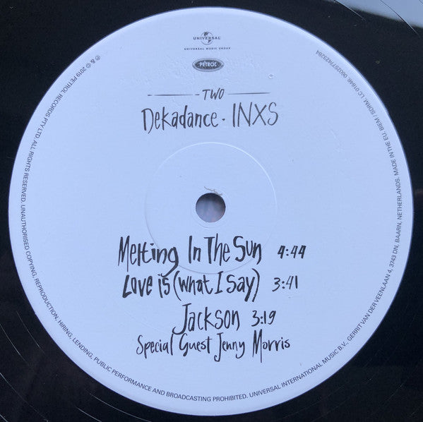 INXS : Dekadance (LP, Album, Ltd, RE, 180)