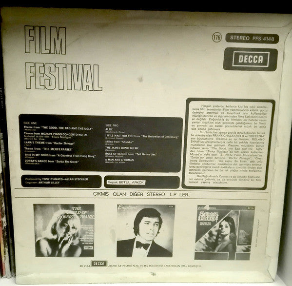 Frank Chacksfield & His Orchestra : Film Festival (LP)