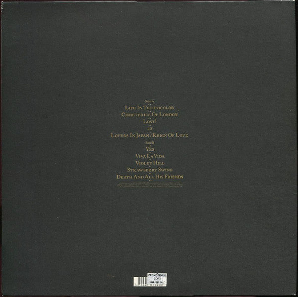 Coldplay : Viva La Vida Or Death And All His Friends (LP, Album, Gat)