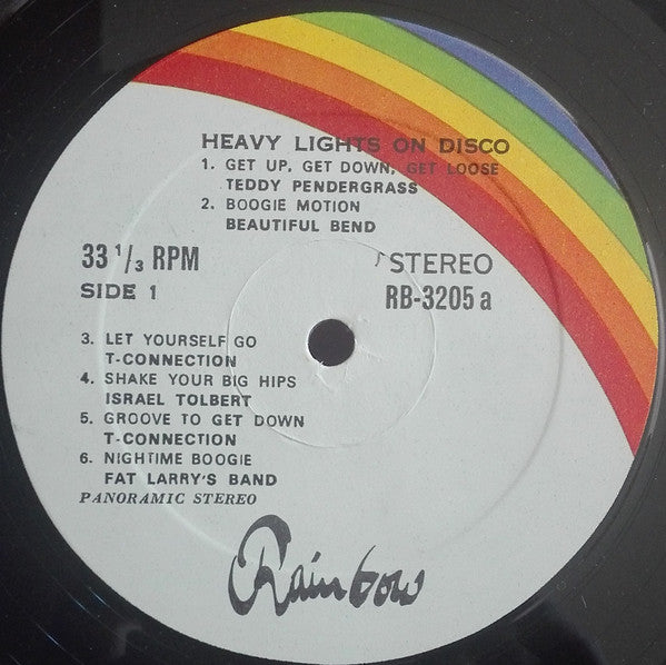 Various : Panoramic Stereo - Heavy Lights On Disco (LP, Comp)