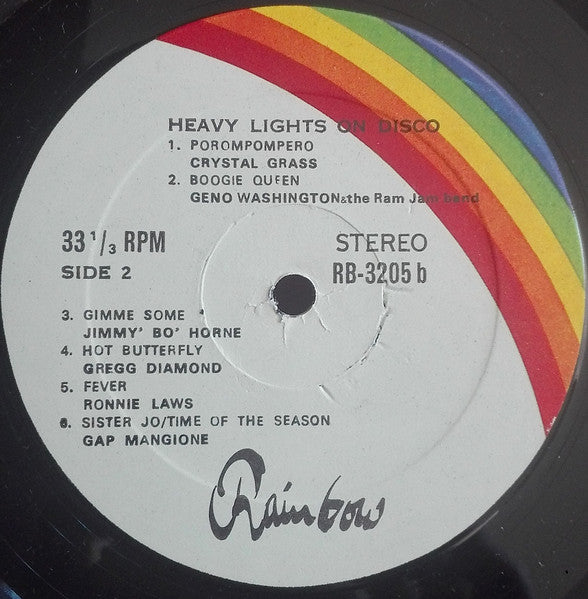 Various : Panoramic Stereo - Heavy Lights On Disco (LP, Comp)