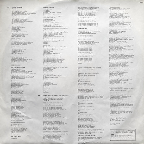 Zappa* : The Man From Utopia (LP, Album)