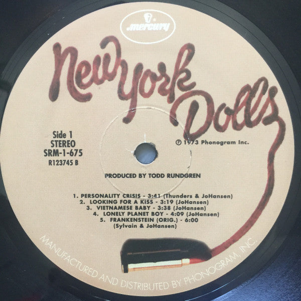 New York Dolls : New York Dolls (LP, Album, RE, 180)