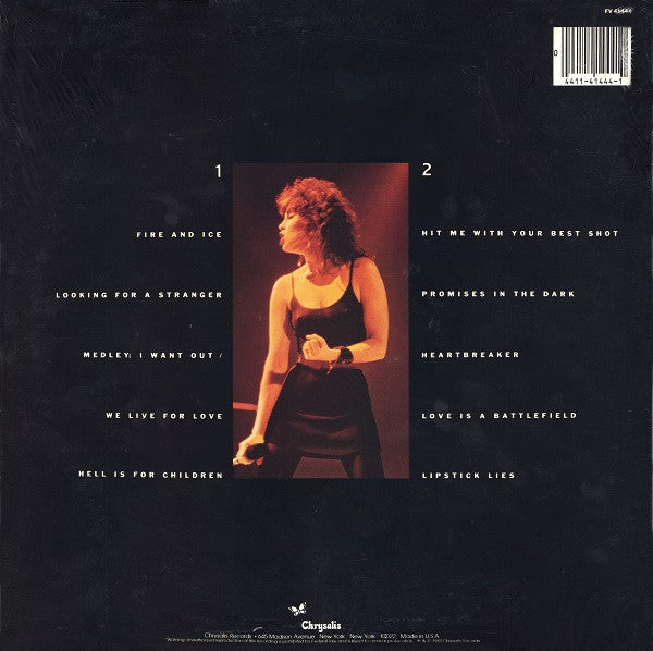 Pat Benatar : Live From Earth (LP, Album, PRC)