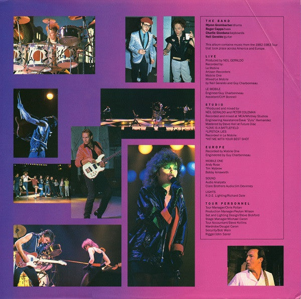 Pat Benatar : Live From Earth (LP, Album, PRC)