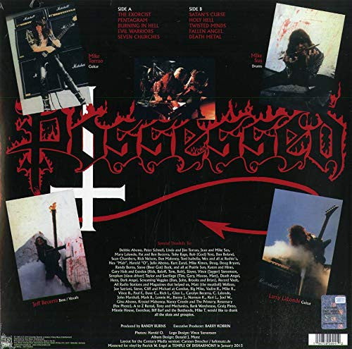 Possessed : Seven Churches (LP, Album, RE)