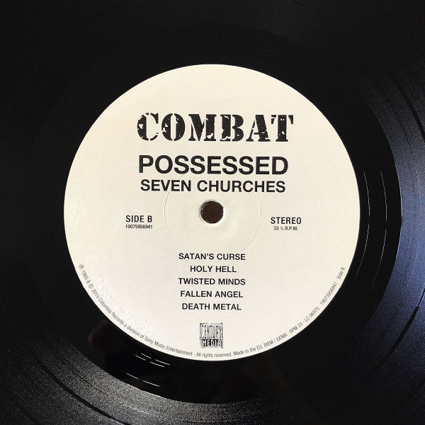 Possessed : Seven Churches (LP, Album, RE)