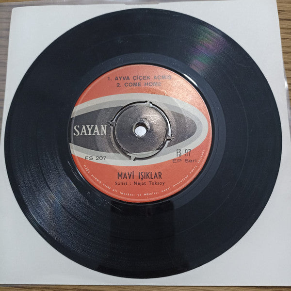 Mavi Işıklar : Ayva Çiçek Açmış / Come Home / Senede Bir Gün / Slippin And Slidin (7", EP)