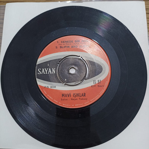 Mavi Işıklar : Ayva Çiçek Açmış / Come Home / Senede Bir Gün / Slippin And Slidin (7", EP)