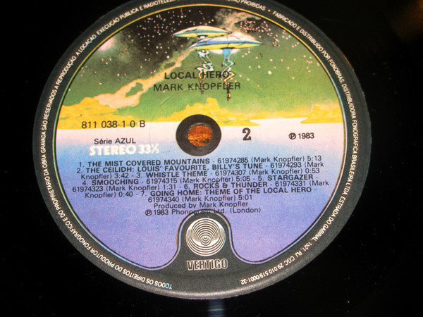 Mark Knopfler : Local Hero (LP, Album)