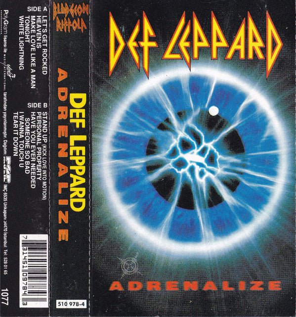 Def Leppard : Adrenalize (Cass, Album)