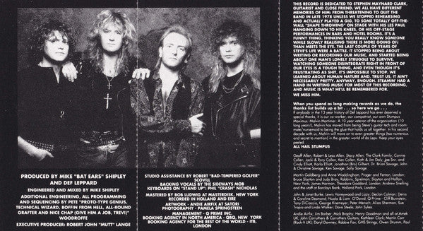 Def Leppard : Adrenalize (Cass, Album)