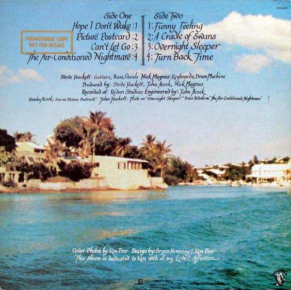 Steve Hackett : Cured (LP, Album)