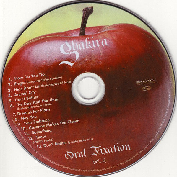 Shakira : Oral Fixation Vol. 2 (CD, Album)