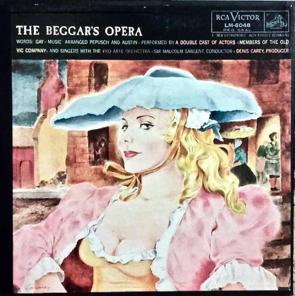 John Gay, Old Vic Company, Pro Arte Orchestra, Sir Malcolm Sargent : The Beggar's Opera (2xLP, Album, Mono + Box)