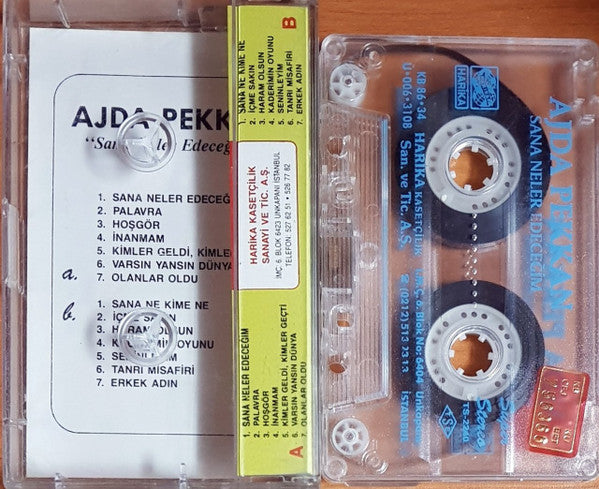 Ajda Pekkan : Sana Neler Edeceğim (Cass, Album)