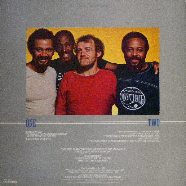 The Crusaders : Standing Tall (LP, Album, Pin)