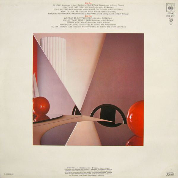 Bill Withers : Watching You Watching Me (LP, Album)