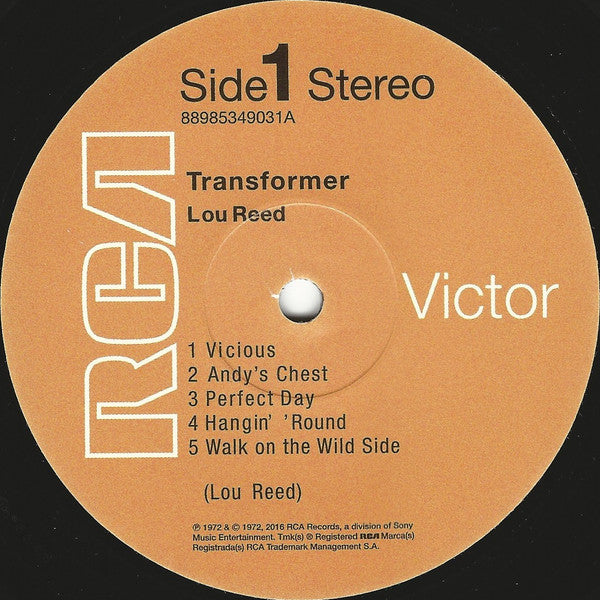 Lou Reed : Transformer (LP, Album, RE, RM)
