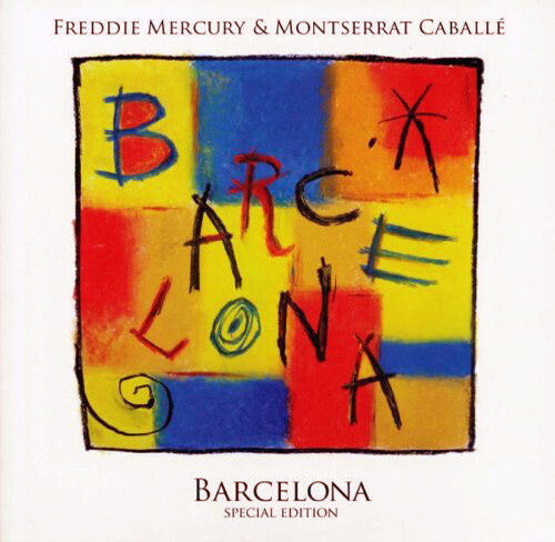 Freddie Mercury & Montserrat Caballé : Barcelona (LP, Album, RE, S/Edition, 180)