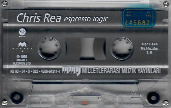 Chris Rea : Espresso Logic (Cass, Album)