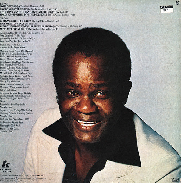 Joe Tex : He Who Is Without Funk Cast The First Stone (LP, Album)