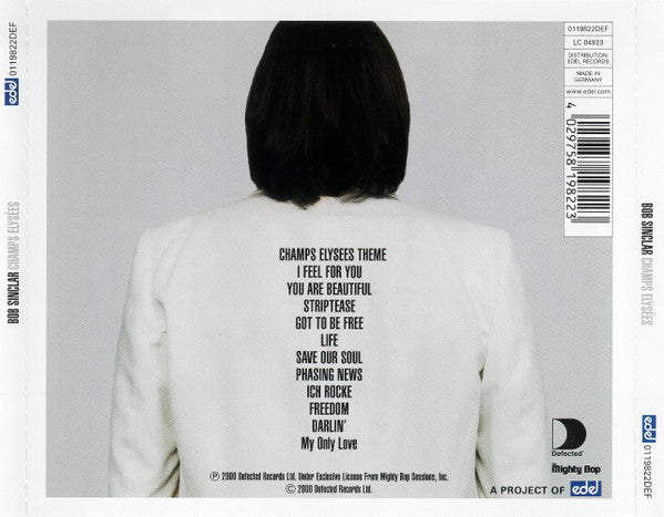 Bob Sinclar : Champs Elysées (CD, Album)