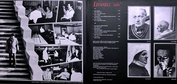 Zülfü Livaneli : Ada (LP, Album, RE, Gat)