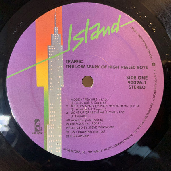 Traffic : The Low Spark Of High Heeled Boys (LP, Album, RE)
