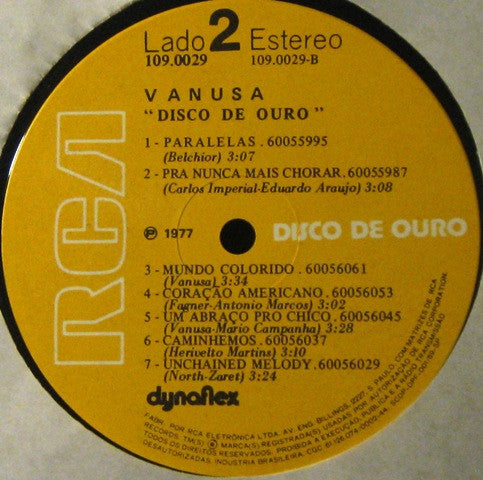 Vanusa : Vanusa (LP, Comp)