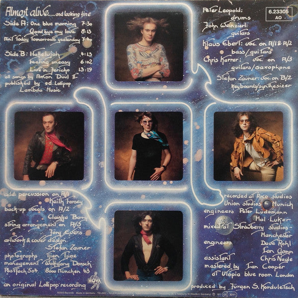 Amon Düül II : Almost Alive... (LP, Album)